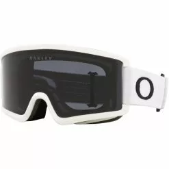 Masques De Ski OAKLEY TARGET LINE S MATTE WHITE DARK GREY 23 Blanc / Noir