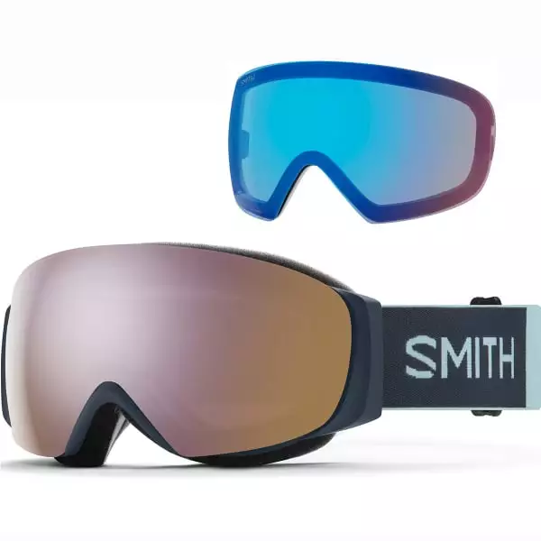 Masques De Ski SMITH I/O MAG S FRENCH NAVY POLAR CP EVERYDAY ROSE GOLD MIRROR 22 Bleu / Violet 1 Masques De Ski SMITH I/O MAG S FRENCH NAVY POLAR CP EVERYDAY ROSE GOLD MIRROR 22 Bleu / Violet