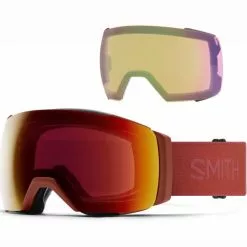 Masques De Ski SMITH IO MAG XL CLAY RED CPS RED MIRROR 22 Rouge