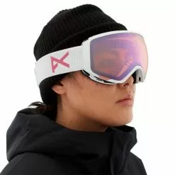 Masques De Ski ANON WM1 W/SPR WHITE/PRCV CLDY PINK 22 Blanc -Optique Sécurité Soldes 9 97567 wm1 w spr white prcv cldy pink 18561104 101 03