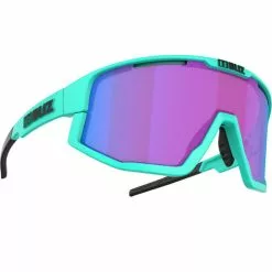 Lunettes De Soleil Sport BLIZ FUSION NANO OPTICS NORDIC LI MATT TURQUOISE 22 Vert / Violet