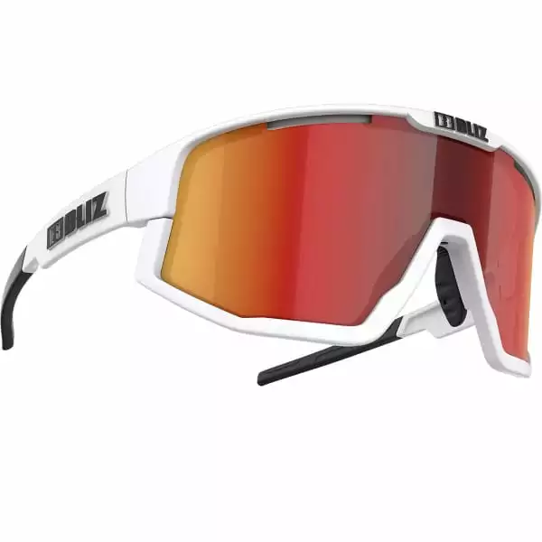 Lunettes De Soleil Sport BLIZ FUSION MATT WHITE 22 Blanc / Rouge 1 Lunettes De Soleil Sport BLIZ FUSION MATT WHITE 22 Blanc / Rouge