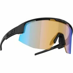 Lunettes De Soleil Sport BLIZ MATRIX NANO OPTICS NORDIC LI BLACK & CORAL W BLUE MULTI 22 Noir / Bleu / Orange
