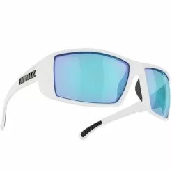 Lunettes De Soleil Sport BLIZ DRIFT MATT WHITE SMOKE W MLUE MULTI 22 Blanc / Bleu