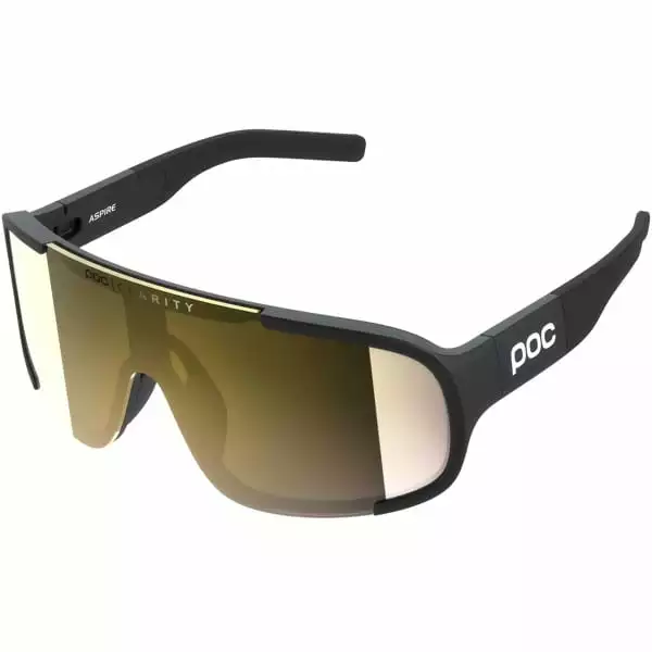 Lunettes De Soleil Sport POC ASPIRE URANIUM BLACK VIOLET GOLD MIRROR 22 Noir 1 Lunettes De Soleil Sport POC ASPIRE URANIUM BLACK VIOLET GOLD MIRROR 22 Noir