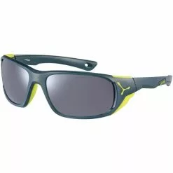 Lunettes De Soleil Sport CEBE JORASSES M GREY LIME MATTE-ZONE BROWN SILVER AF 22 Bleu / Vert