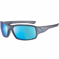 Lunettes De Soleil Sport CEBE HAKA MATTE TRANSLUCENT BLUE-ZONE GREY BLUE 22 Gris / Bleu