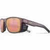 Lunettes De Soleil Sport JULBO SHIELD M BORDEAU/OR POLAR 3CF 22 Violet