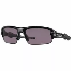 Lunettes De Soleil Sport OAKLEY FLAK XXS POL BLACK W/ PRIZM GREY 22 Noir