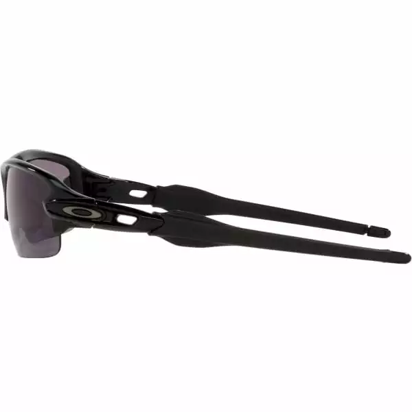 Lunettes De Soleil Sport OAKLEY FLAK XXS POL BLACK W/ PRIZM GREY 22 Noir 2 Lunettes De Soleil Sport OAKLEY FLAK XXS POL BLACK W/ PRIZM GREY 22 Noir – Image 2