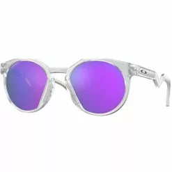 Lunettes De Soleil Lifestyle OAKLEY HSTN 50 MATTE CLEAR W/ PRIZM VIOLET 22 Blanc / Violet