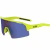 Lunettes De Soleil Sport BOLLE C-SHIFTER ACID YELLOW MATTE BROWN BLUE 22 Jaune / Bleu