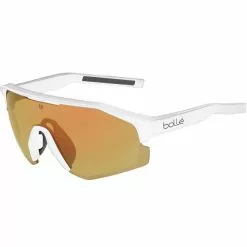 Lunettes De Soleil Sport BOLLE LIGHTSHIFTER WHITE MATTE PHANTOM BROWN RED 22 Blanc / Marron